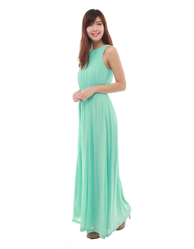 Paris Maxi Dress in Tiffany